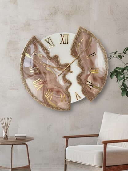Horloge déstructurée 70cm